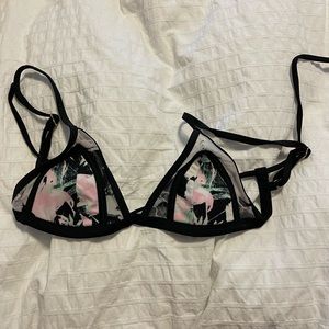 Target floral bikini top